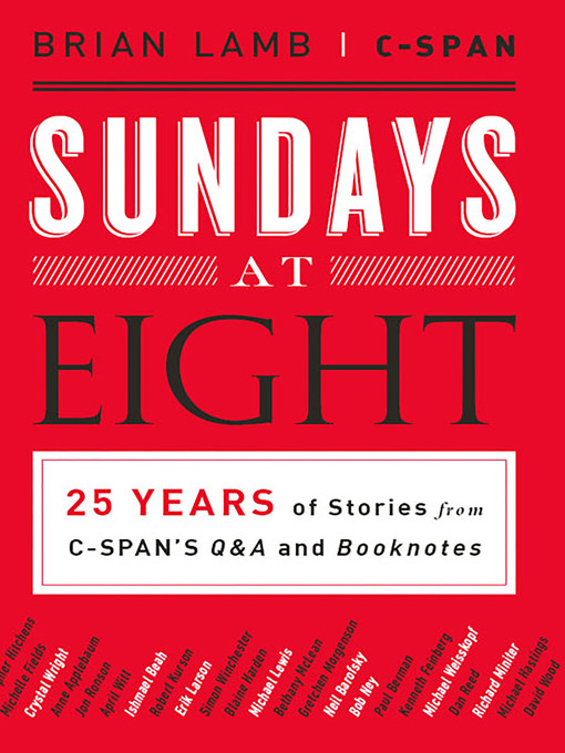 Title details for Sundays at Eight by Brian Lamb - Available
